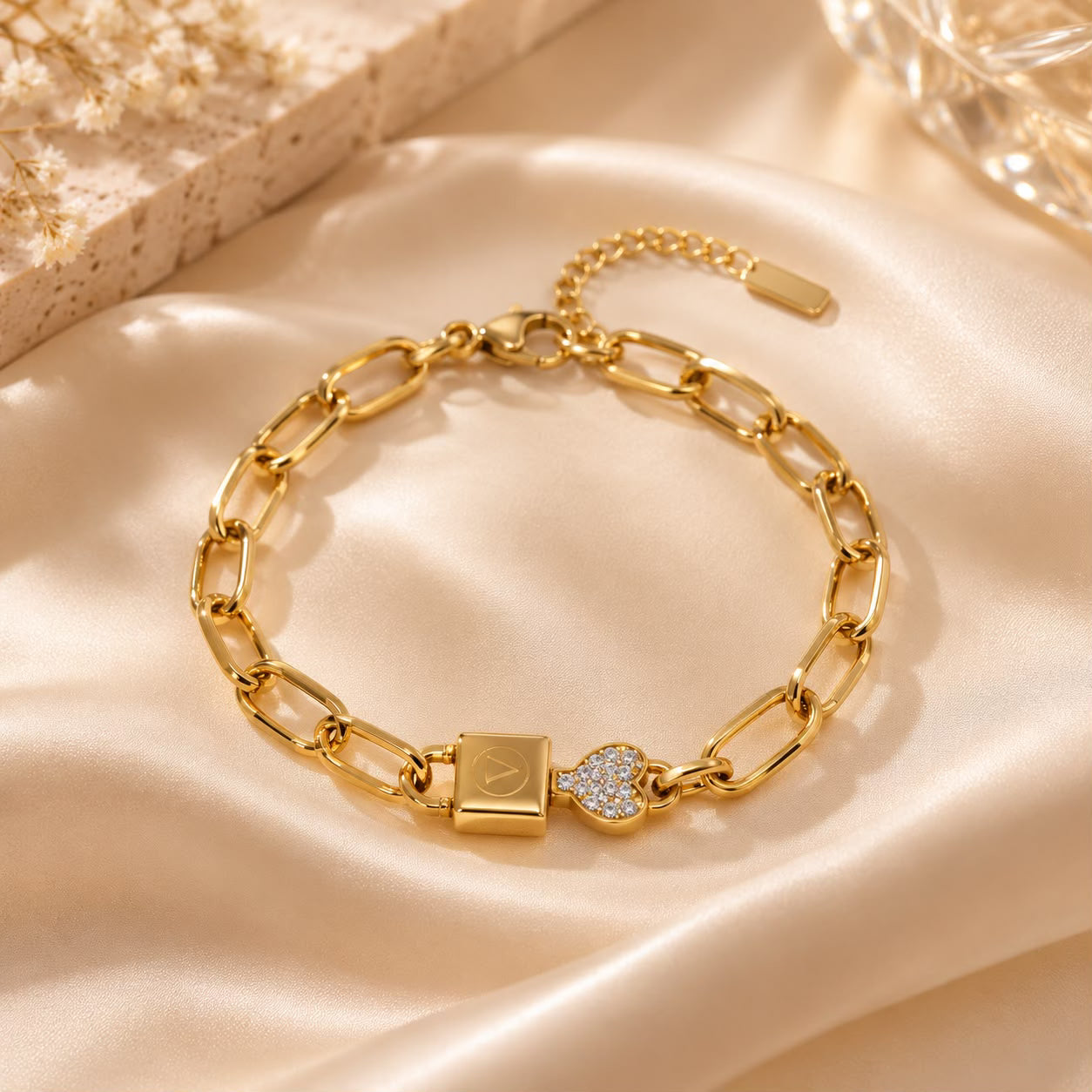 Bracelet Élégance Doré