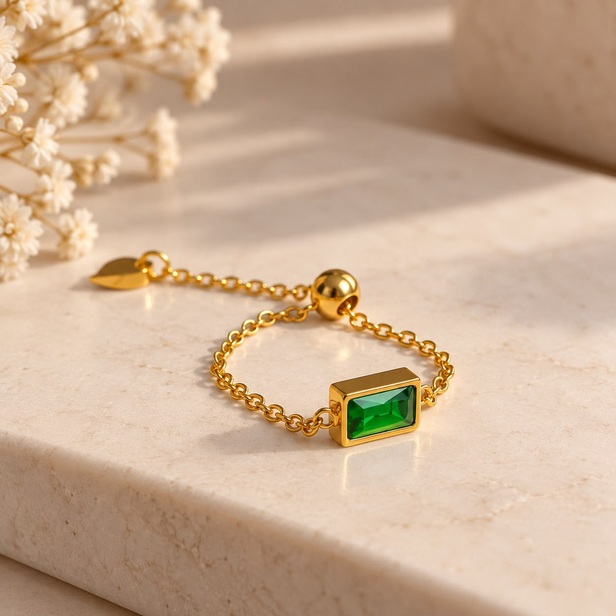 Bague Émeraude Élégance