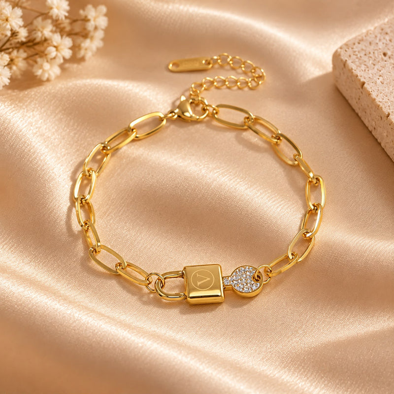 Bracelet Élégance Doré
